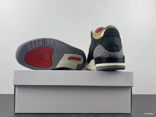 Cheap MAX 3 Jordan Black WMNS Air CK9246-067 Gold 0404